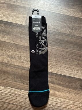 NWT Stance x Star Wars Lord Vader black socks